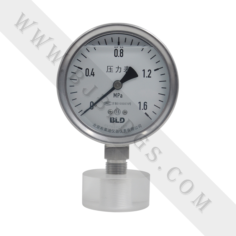全不锈钢（耐震）安全型压力表YQHB(N)-100.AO(安全型）